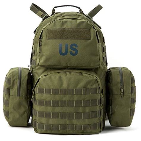 military surplus molle ii medium rucksack   sustainment pouch army tactical backpack