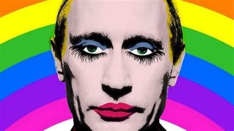 it s now illegal in russia to share an image of putin as a possibly gay