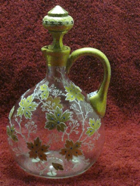 Moser Enameled Decanter Collectors Weekly