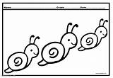 Snail Coloring Pages Gary Cute Drawing Getcolorings Getdrawings Printout A4 Please Garden Projects School Size Click sketch template