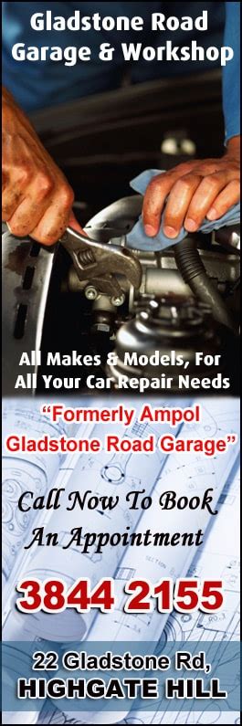 gladstone road garage workshop mechanic highgate hill yellow pages