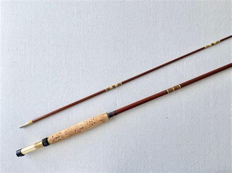 Vintage Wright And Mcgill 10237 2 Piece 8 1 2 Fly Rod Usa Made