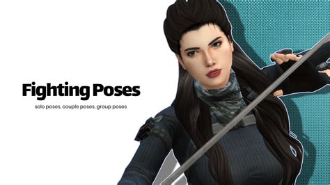 sims  fighting poses