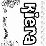 Kiera Coloring Pages Hellokids Name sketch template