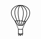 Air Hot Balloon Ballon sketch template