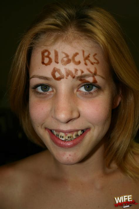 blond teen branded sucks dick interracial facial pichunter