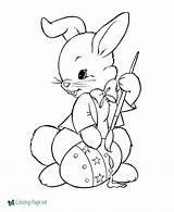 Bunny Easter Coloring Pages Printable Below Click sketch template