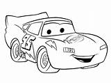 Coloring Cars Pages Trucks Pixar Lightening Printable Car sketch template