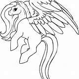 Pegasus Coloring Pages Pony Little Kids Beautiful Print Colouring Color Printable Drawing Adults Animals Drawings Horse Getcolorings Netart Choose Board sketch template