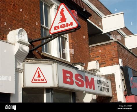romford london borough  havering bsm british school  motoring signs
