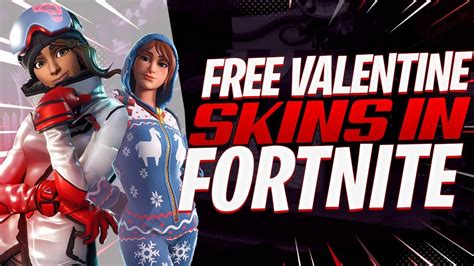 the new fortnite valentines day challenges free valentines skins