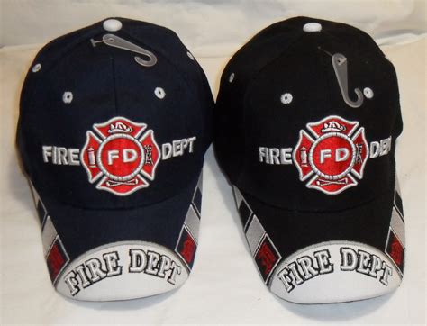 fire department hat baseball cap show  apprecitian  emergency