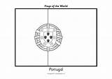 1400s Flags sketch template