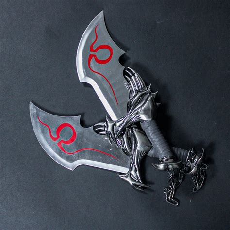 kratos blades  chaos god  war chained knife etsy
