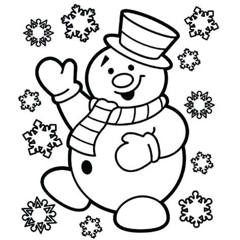 cute snowman coloring pages  ideas  toddlers coloringfoldercom