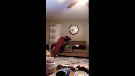 Couch Cartwheel Fails Youtube