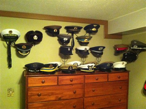 military hat collection display collectors weekly