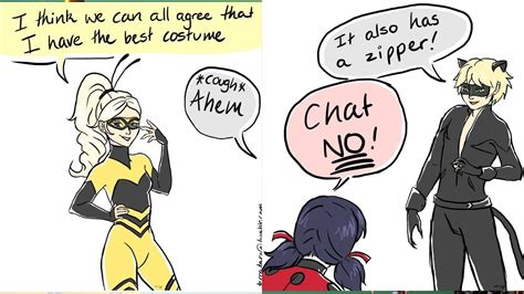 chat noir takes off his 【miraculous ladybug comic dub compilation youtube
