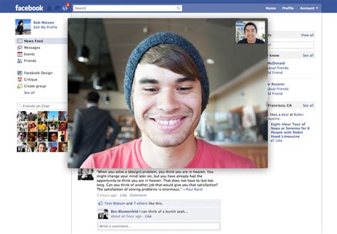 facebook confirms skype powered video chat launching today venturebeat