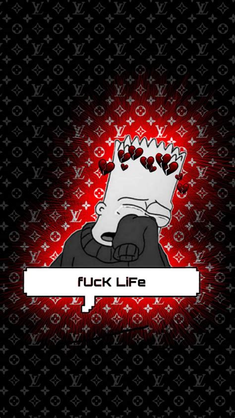 Bart Simpson Sad Wallpaper By Badboiiilmao C8 Free On