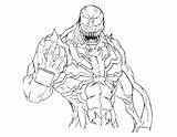 Venom sketch template