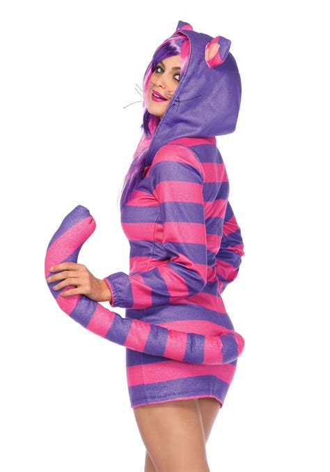 women s cozy cheshire cat costume
