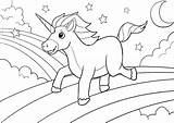 Einhorn Unicorn Regenbogen Ausmalbilder Ausdrucken Einhörner Malvorlagen Conni Tieren Einhorner sketch template