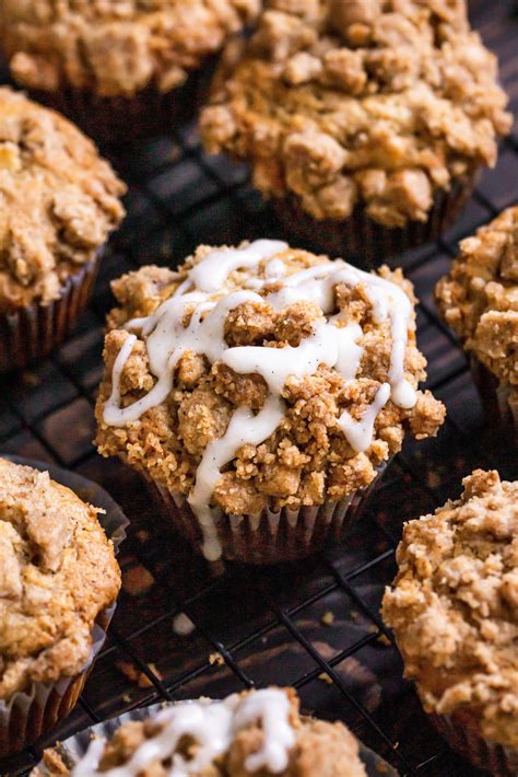 With Cinnamon Chunks Of Apples And A Sweet Crumb Topping With Vanilla