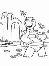 Coloring Pages Hedge Over Turtle Verne Print sketch template