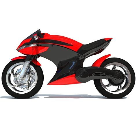 sport bike concept  model   model cgtrader