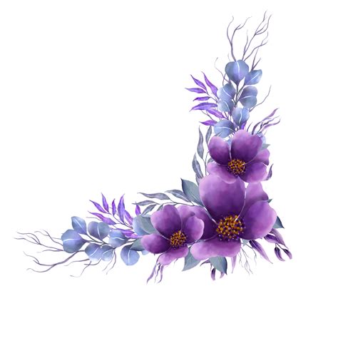 transparent background flower border designs  graphics