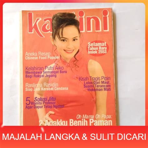 Jual Majalah Kartini No 2054 Feb 2002 Cover Natalie Margaretha Langka