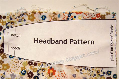 sleep headband tutorial