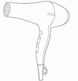Dryer Outline Hair Vector Vectorstock Airbus Vectors sketch template