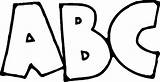 Abc Coloring Pages Wecoloringpage sketch template