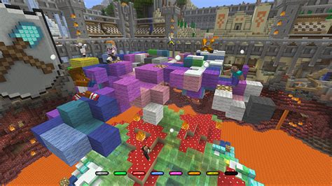 minecraft wii  edition adds  tumble mini game  battle map pack