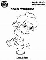 Daniel Tiger Coloring Pages Prince Wednesday Printable Tigre Pbs Neighborhood Kids Color Birthday Sheets Para Min Colorear Print Party Pintar sketch template