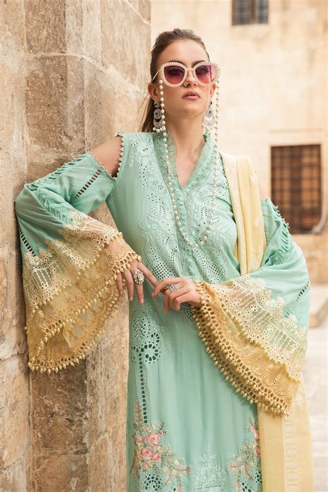 maria b lawn collection 2021 best pakistani designer summer dresses 29