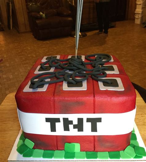 Tnt Minecraft Cake Minecraft Cake Tnt Minecraft Cake