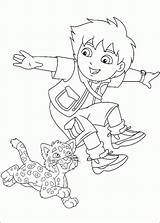 Diego Coloring Go Pages Coloringpagesabc sketch template