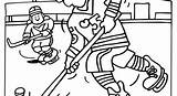 Hockey Coloring Pages Puck Stick Goalie Ice Bruins Getcolorings Exciting Getdrawings Drawing Colorings sketch template