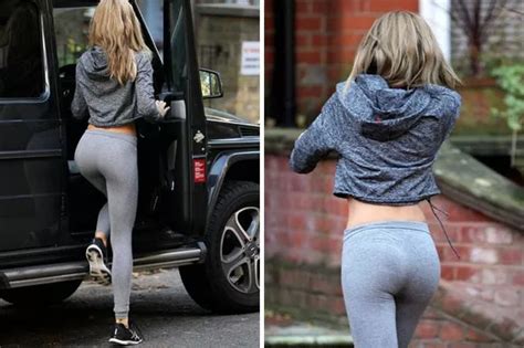 abbey clancy and her sexy bum go to strictly come dancing rehearsals