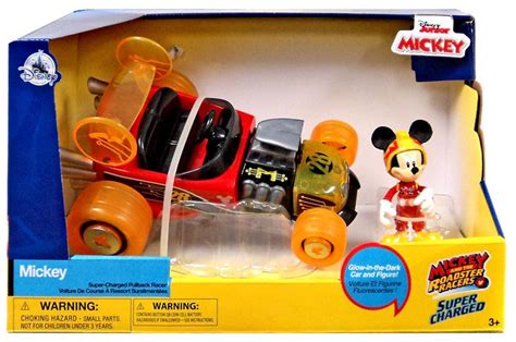 disney mickey roadster racers super charged mickey exclusive pullback
