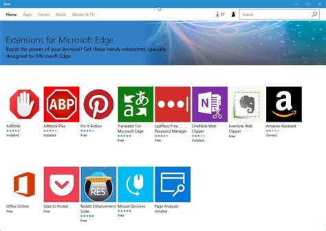 install microsoft edge extensions ghacks tech news