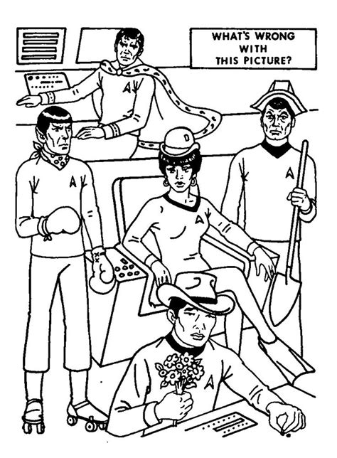 whats wrongjpg  star trek funny coloring book daddy book