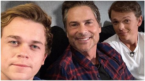 what you need to know about rob lowe s sons