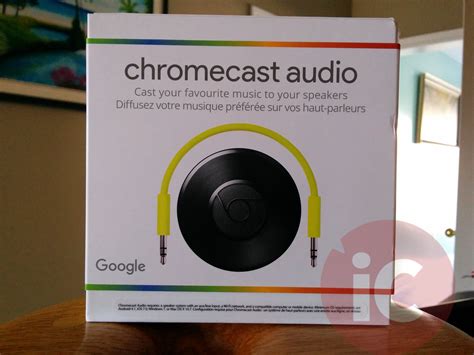 googles chromecast audio unboxing setup    iphone  canada blog