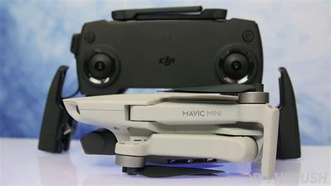 dji mavic mini review folded  remote drone rush