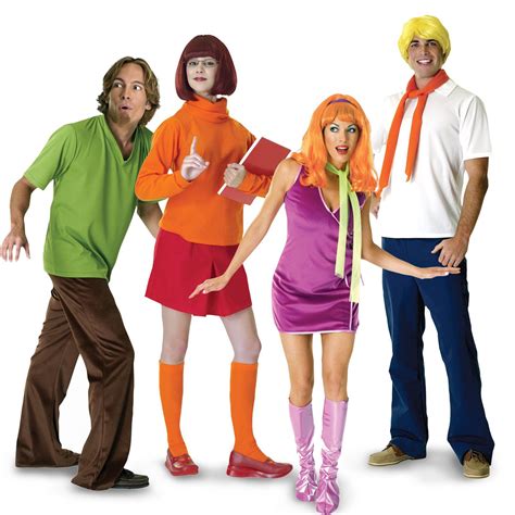 Deluxe Scooby Doo Adult Costume Group Costumes Group Halloween