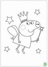 Coloring Peppa Pig Pages Comments sketch template